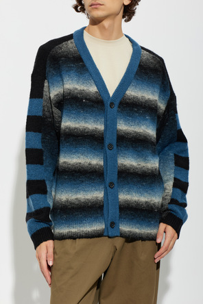 PS Paul Smith Wool striped cardigan