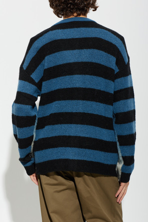 PS Paul Smith Wool striped cardigan