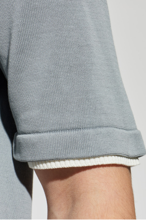 Eleventy Cotton T-shirt with a crew neck