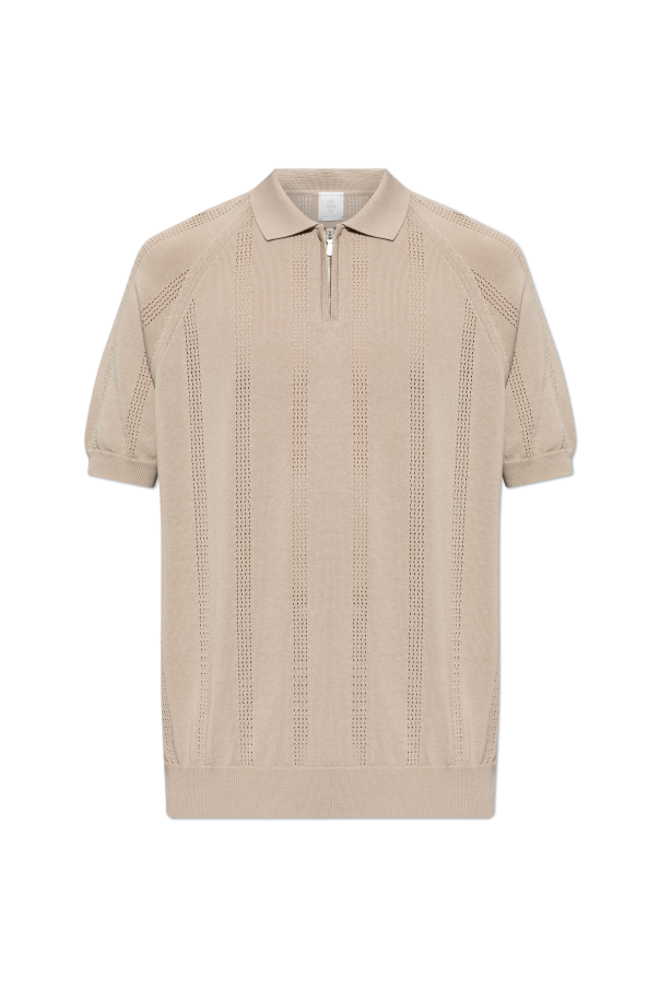 Polo with decorative pattern od Eleventy