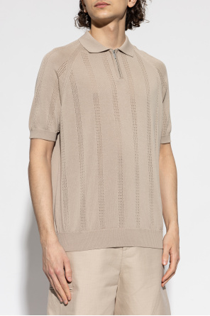 Eleventy Polo with decorative pattern