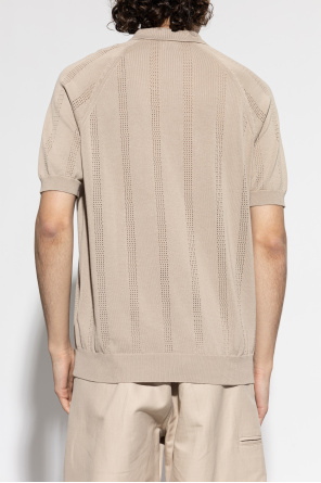 Eleventy Polo with decorative pattern