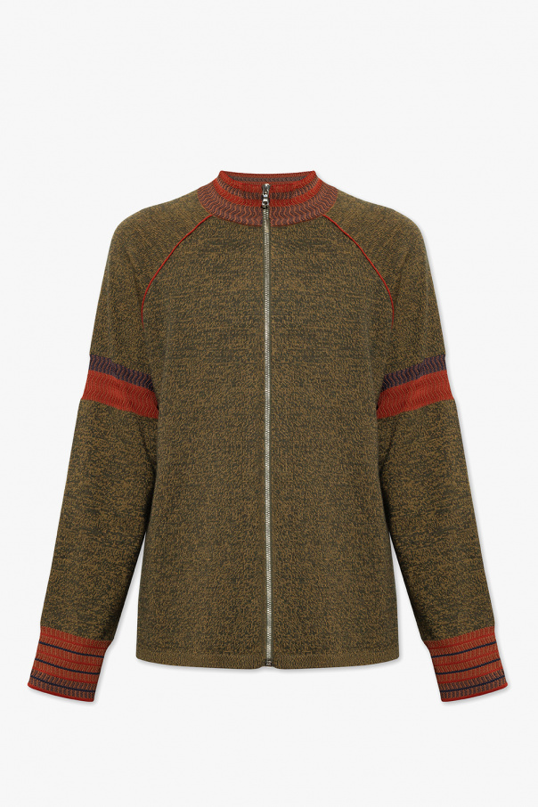 Wales Bonner ‘Fusion’ zip-up polo-shirts sweater