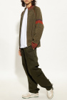 Wales Bonner GREEN ‘Fusion’ zip-up sweater