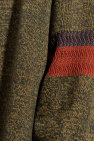 Wales Bonner GREEN ‘Fusion’ zip-up sweater