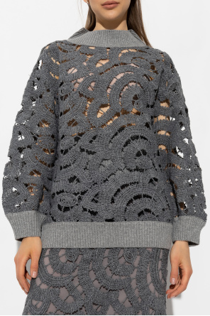 Fabiana Filippi Macramé sweater