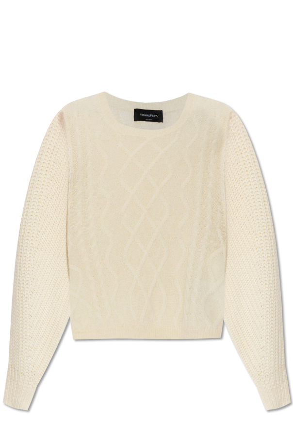 Fabiana Filippi Sweater with puff sleeves