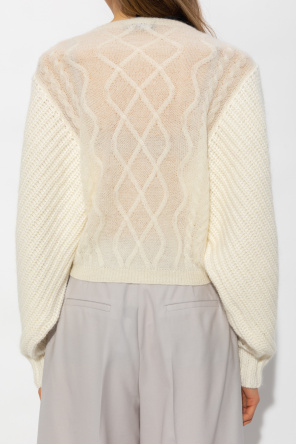 Fabiana Filippi Sweater with puff sleeves