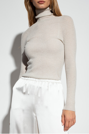 Fabiana Filippi Ribbed turtleneck sweater