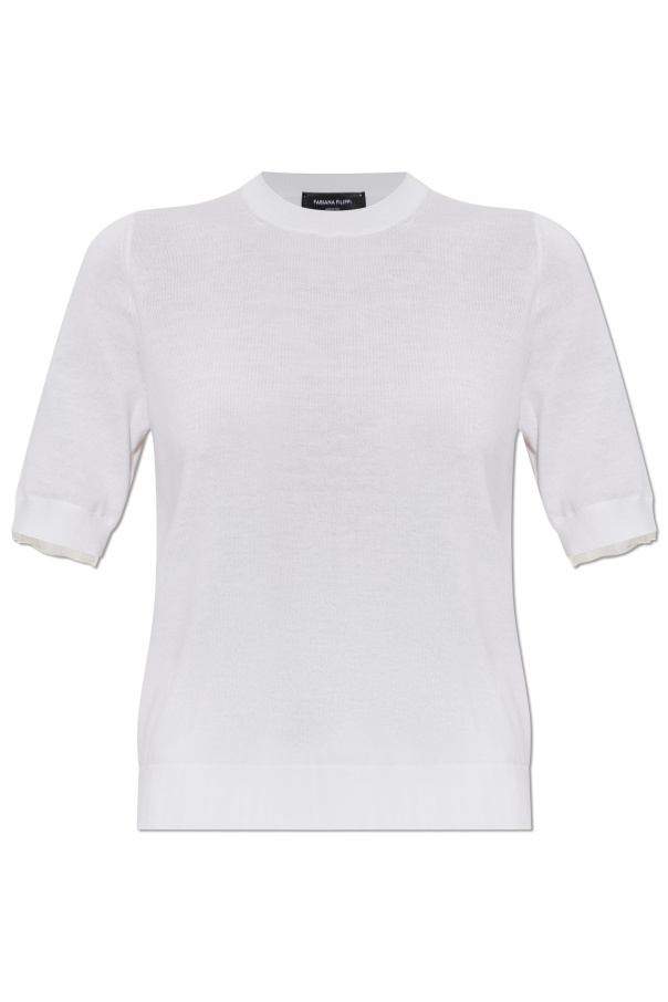 Top with decoratively finished sleeves od Fabiana Filippi