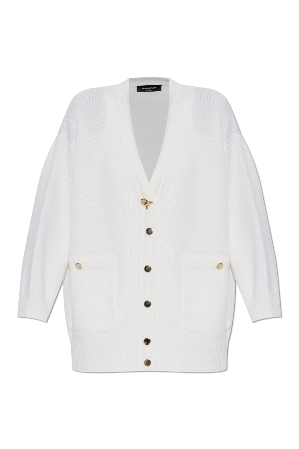 Wool cardigan with pockets od Fabiana Filippi