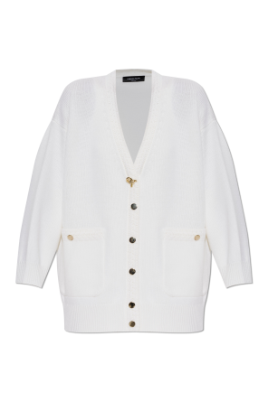 Wool cardigan with pockets