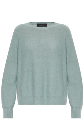Sweter z połyskującymi cekinami