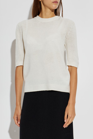 Fabiana Filippi Cashmere short-sleeve top