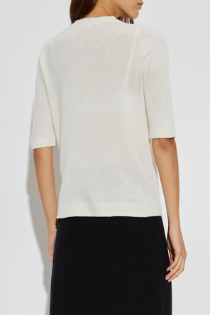 Fabiana Filippi Cashmere short-sleeve top
