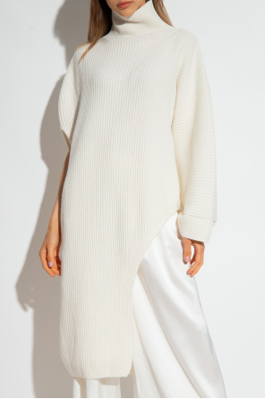 Fabiana Filippi Asymmetric turtleneck sweater