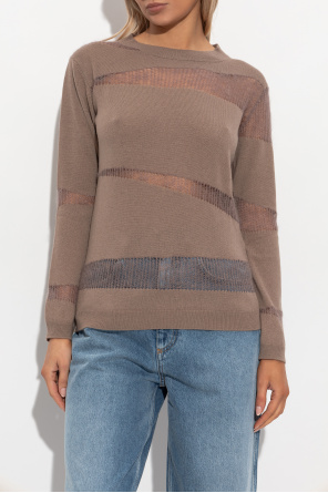 Fabiana Filippi Jersey de cuello redondo