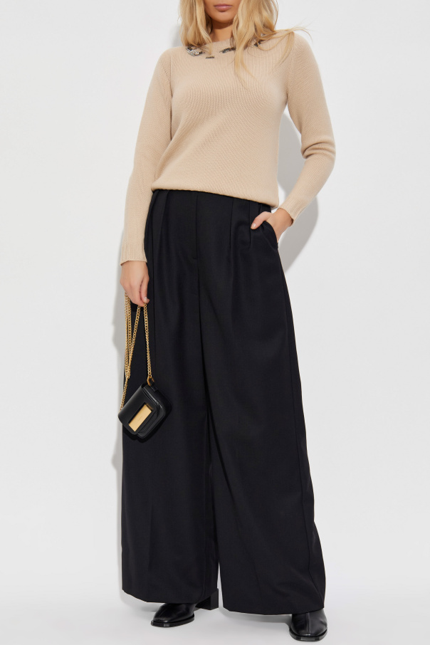 Fabiana Filippi Jersey con aplicaciones brillantes