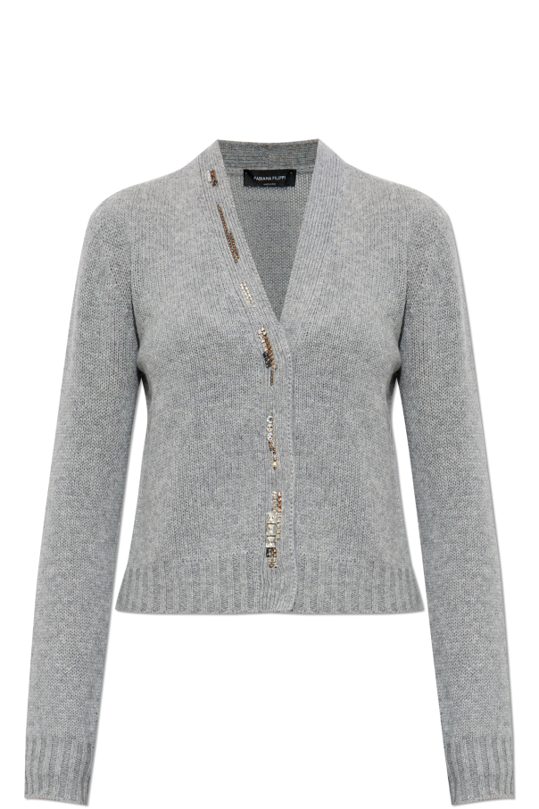 Cardigan with shimmering crystals od Fabiana Filippi