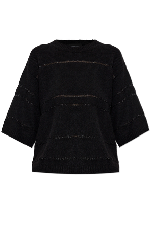 Sweater with sequins