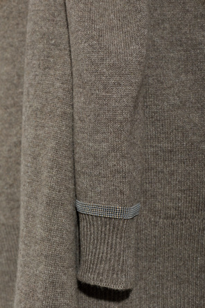 Fabiana Filippi Sweater with Detachable Scarf