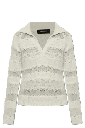 Shimmering sequin polo