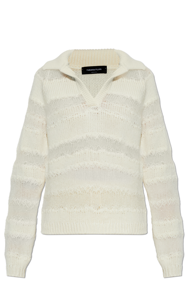 Shimmering sequin polo od Fabiana Filippi
