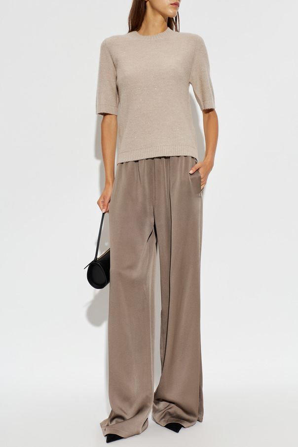 Fabiana Filippi Top with shimmering sequins