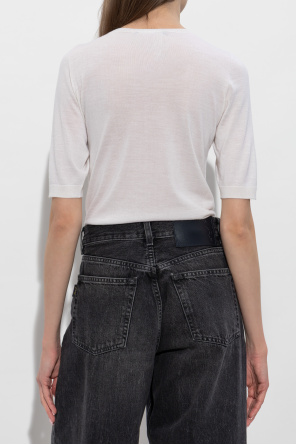 Fabiana Filippi Cashmere top with a crew neckline
