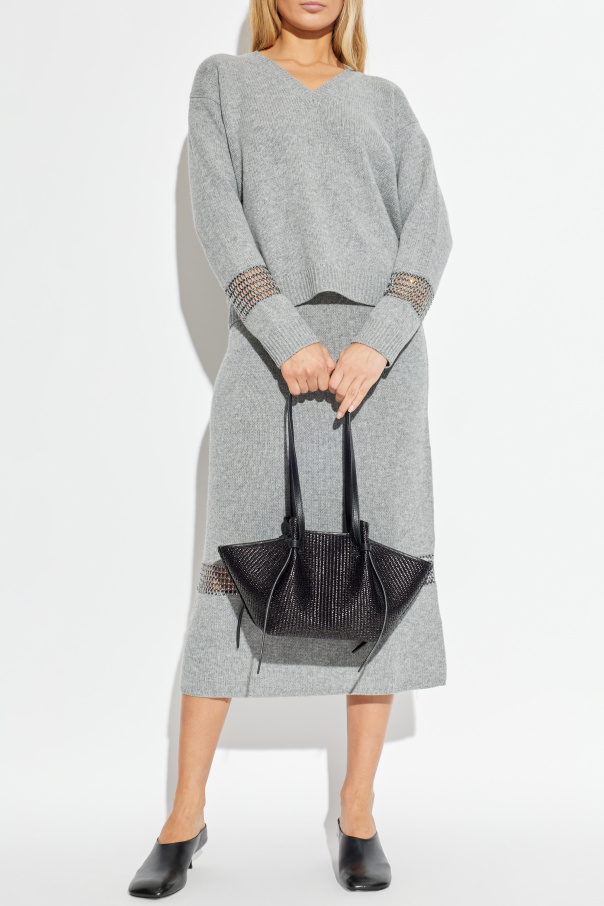 Fabiana Filippi Pullover mit glänzenden Pailletten