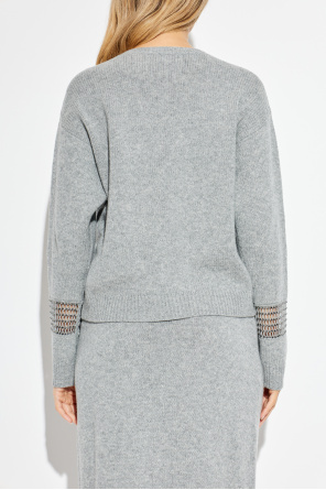 Fabiana Filippi Pullover mit glänzenden Pailletten