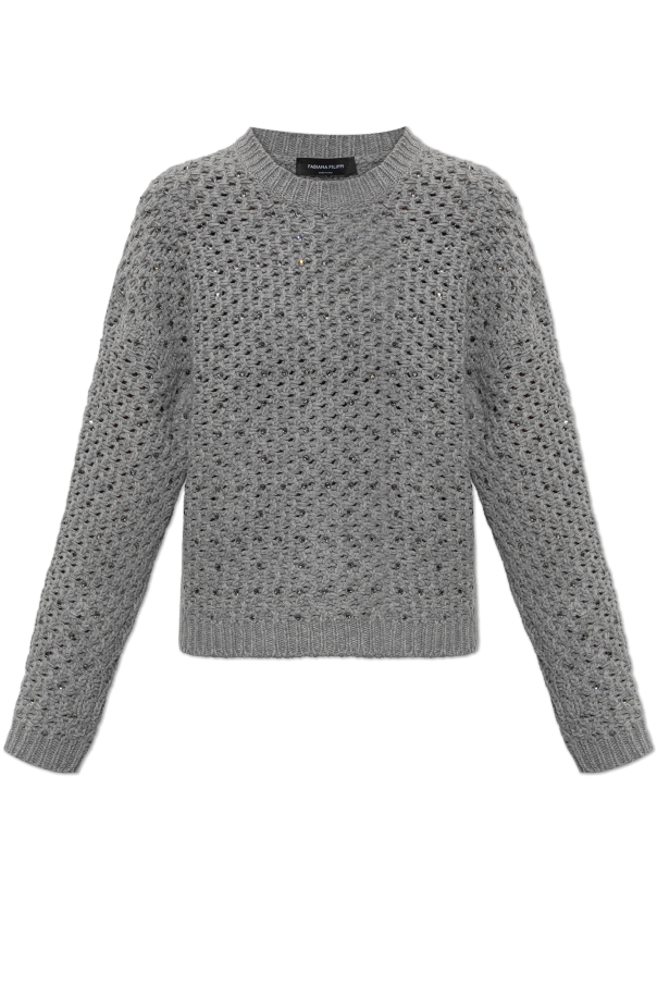 Sweater with shimmering sequins od Fabiana Filippi