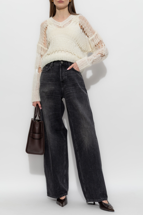 Fabiana Filippi Sweater with decorative knit