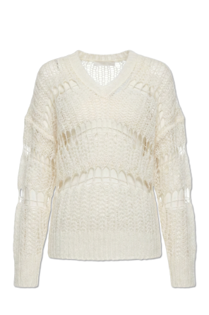 Sweater with decorative knit