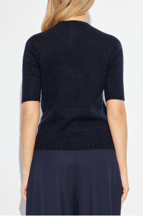 Fabiana Filippi Top mit Lurexfaden