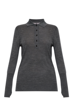 Wool polo shirt ‘Martel’
