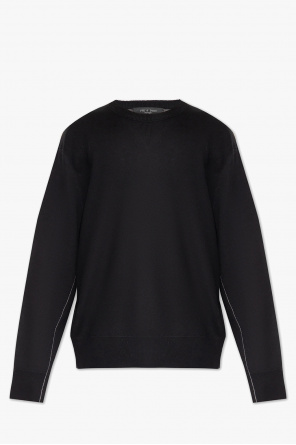 Reclaimed Vintage Inspired Unisex sweater met geborduurd logo in gemêleerd antraciet