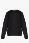 Calvin Klein Big & Tall text reverse chest logo t-shirt in black