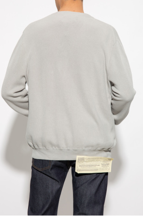 Saint Laurent sheer long-sleeve shirt  Cotton cardigan