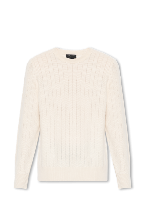 Cashmere sweater od Barena Resta Knit Button Down Shirt 