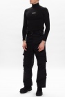 VETEMENTS BLACK Band collar top
