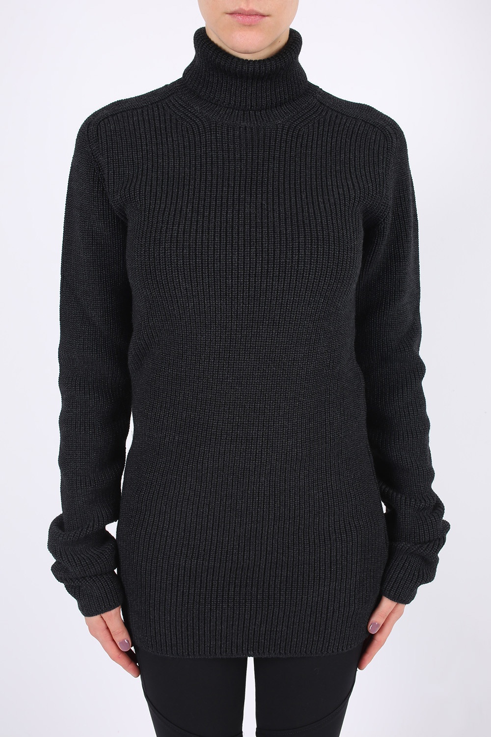 gold turtleneck sweater