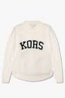 Michael Michael Kors cream Oversize sweater with logo