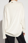 Michael Michael Kors cream Oversize sweater with logo