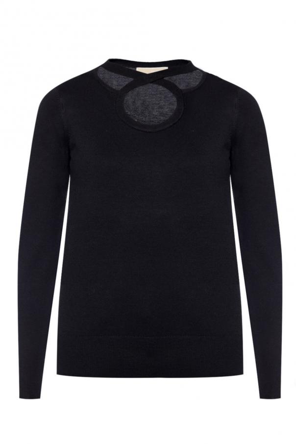 michael kors cut out sweater