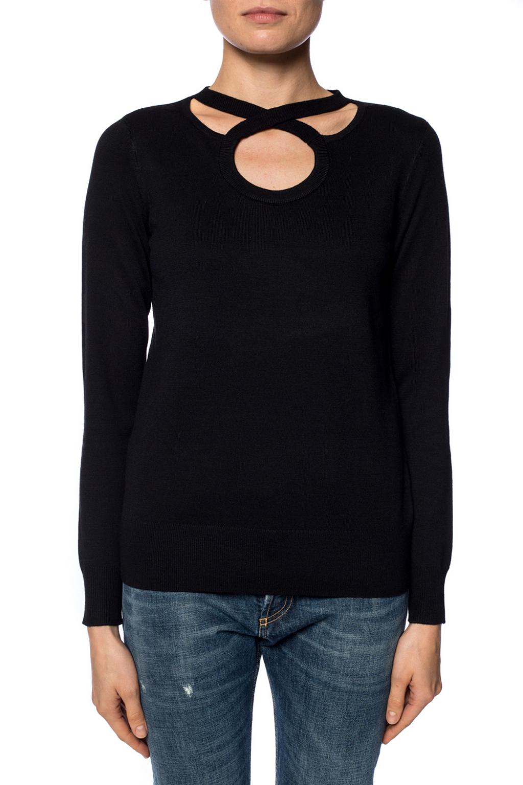 michael kors cut out sweater