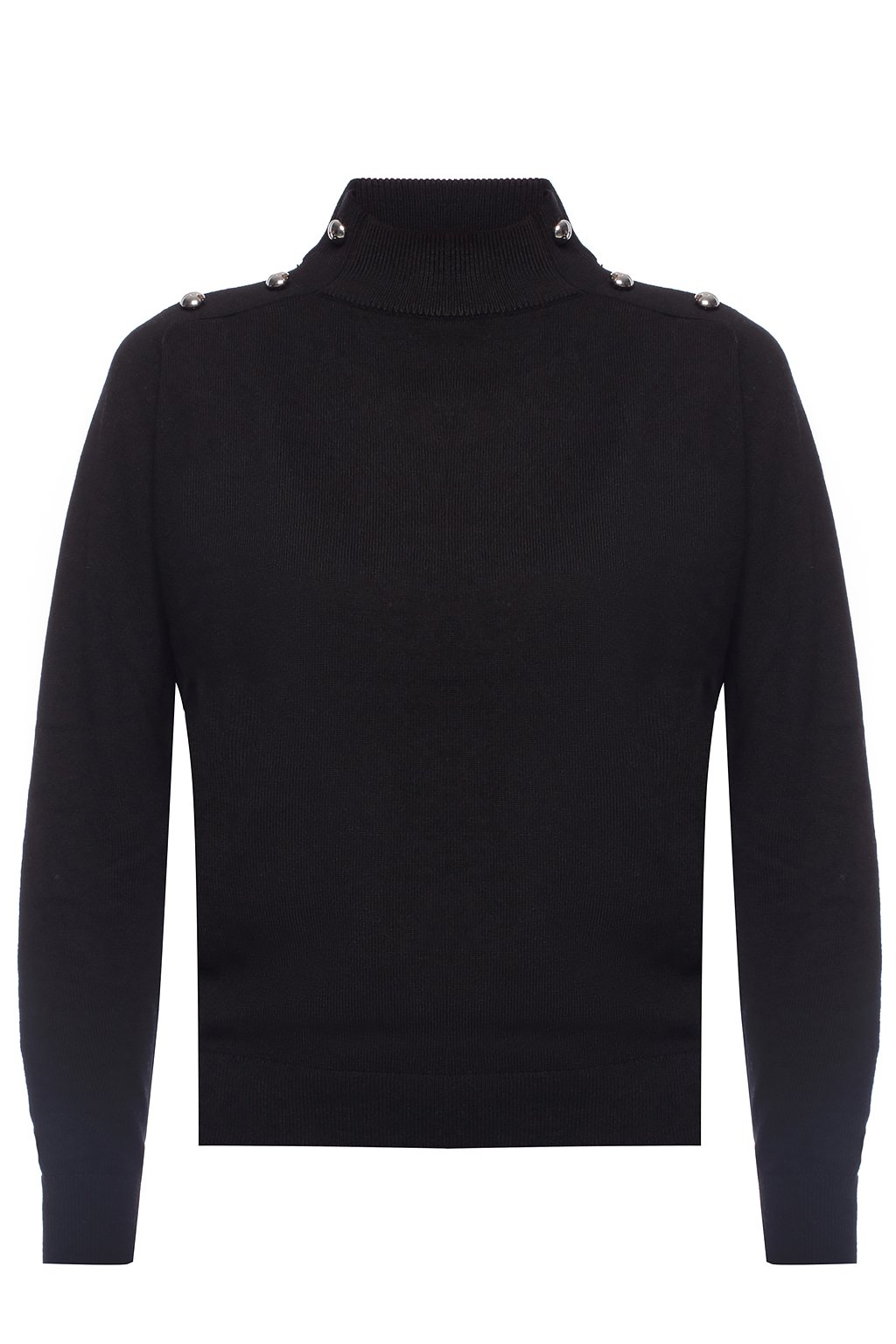 embellished turtleneck