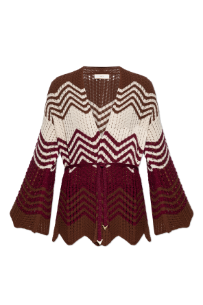 Cardigan with Lurex Thread