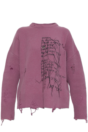 Sweter z efektem ‘vintage’