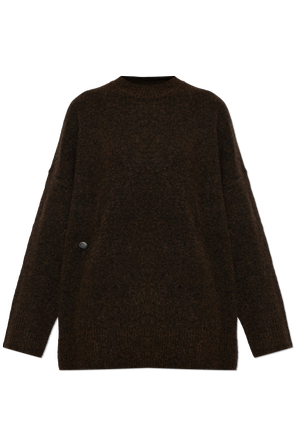 Sweter z okrągłym dekoltem